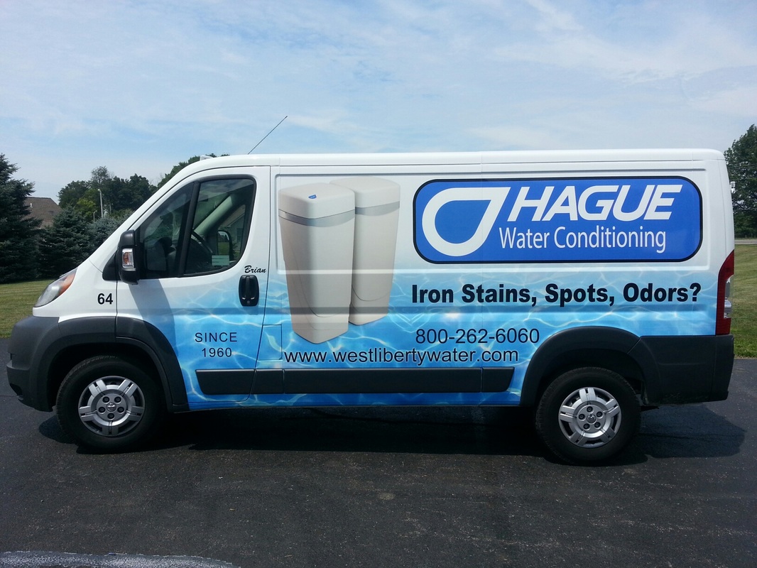 Hague Water Conditioning Delivery Van
