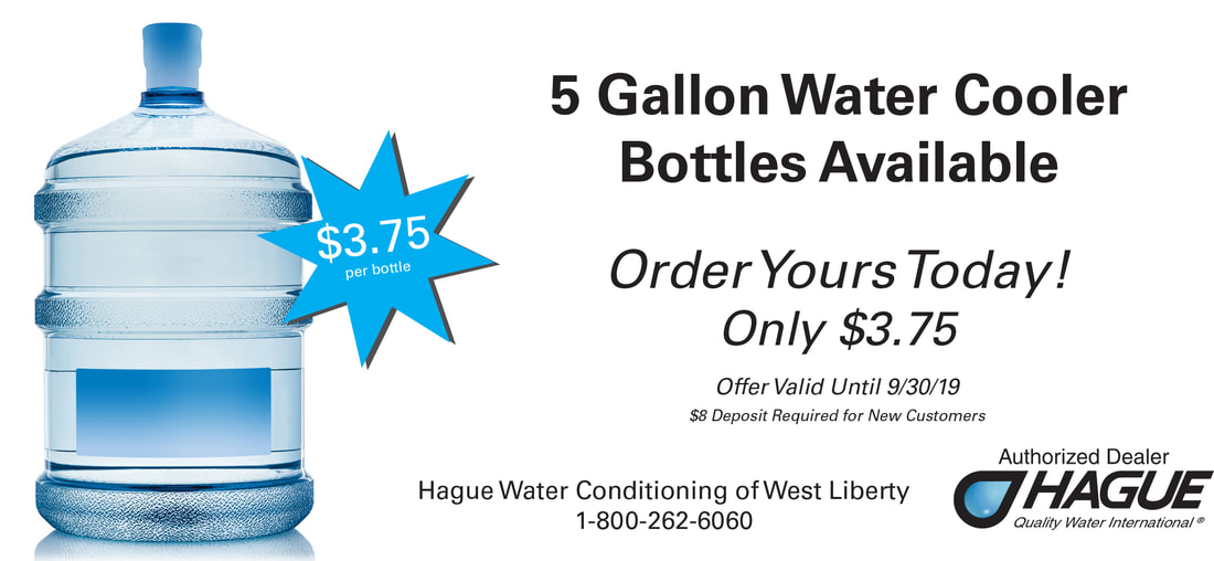 5-gallon water cooler bottles